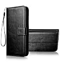 Flip Cover for Xiaomi Mi Redmi 9 Power | Poco M3 Flip Case | Magnetic Closure | Shock Proof Wallet Flip Cover |Charcoal Black (Please Check Your Phone Model Before Buying