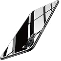 ClickAway Glass Back Case Cover for Oneplus Nord|Glass Case|Light Slim|Non-Slip|Shockproof|Soft TPU|Designer Case|Electroplate|Scratch Resistance|Hybrid Protection Case|Black CA902 (Please check your phone model before buying