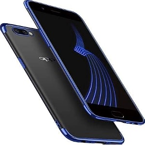 clickaway oppo a3s platinum electroplated soft silicone transparent back cover for oppo a3s blue electro please check your phone model before buying