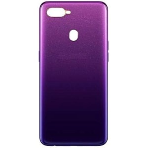 clickaway premium back panel back door adhesive panel glass housing battery cover case for oppo f9 f9 pro-purple back panelpurple please check your phone model before buying