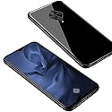 ClickAway Vivo S1 Pro Glass Case, Luxurious Soft Edge Protective TPU Bumper Stunning Design Glass Back Cover for Vivo S1 Pro -(Black) CA1113 (Please check your phone model before buying