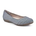 Cliffs by White Mountain Women's Clara Cushioned Ballet Flat
