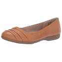 Cliffs by White Mountain Women's Clara Cushioned Ballet Flat