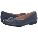 Cliffs by White Mountain Women's Clara Cushioned Ballet Flat