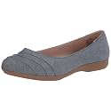 Cliffs by White Mountain Women's Clara Cushioned Ballet Flat