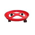Climb High Gas Cylinder Trolley with Wheels | Gas Trolly | Lpg Cylinder Stand (RED PACK of 1)