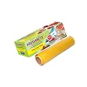 Cling Film Wrap 1.5 Kg Roll | BPA Free Transparent Food Wrapping Sheet | 10 Micron Thick, Non-Stick & Microwave Safe Cling Paper for Kitchen, Catering, Fridge Storage & Bulk Use