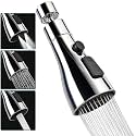 CLINTON Tap Extender for Kitchen Sink, Adaptable Tap Extension for Easy Handling Universal Kitchen/bathroom Faucet Head (360 Degree Flexible Dual Flow (FE04))