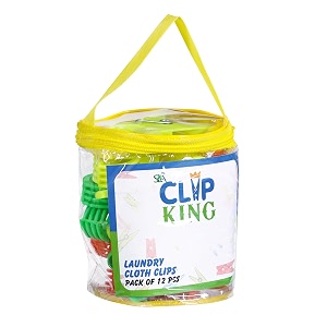 adi pipe cloth clips for drying with pvc pouch 12 plastic clothes pins for hanging rope and stand