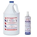 Clipper and Blade Cleaner Groomer Stylist Barber Cleans, Lubricates and Deodorizes (16 oz Spray with Gallon Jug Refill)
