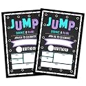 CLIRBE Greeting Card - Birthday Party Invitations for Boys, 20 Invitations with 20 Envelopes - E02