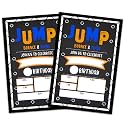 CLIRBE Trampoline Jump Birthday Party Invitations, Birthday Invitations For Boys, Kids Boy Birthday Invitation, 20 Invitations with 20 Envelopes - E01