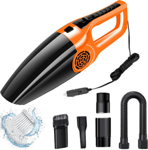 clonezo extra pro cleaner - with powerful suction car vacuum cleaner with 2 in 1 mopping and vacuum anti-bacterial cleaning black
