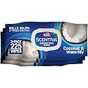 Clorox Scentiva Disinfecting Wipes, Coconut and Waterlily, 75 Ct., 3 Pack