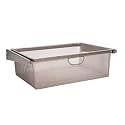 Closet Culture by Knape & Vogt 23 in. Champagne Nickel Basket Surround Kit for Wire Mesh Basket, Compatible Only with Closet Culture Closet Systems, 0335-SRND-CN