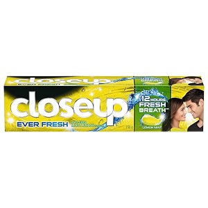 closeup deep action lemon mint gel toothpaste 150 g