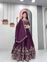 Closin Girls Lehenga Choli Ethnic Wear Embroidered