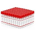 Clot Activator Non-Vacuum Blood Collection Tube, 4ml Capacity, Red Cap, Sterile Disposable Vacutainer for Serum & Biochemistry Testing, Pack of 100 – Mittal Meditech