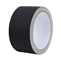 Cloth Bookbinding Repair Tape Matte Book Repair Tape 2 Inch by 33 Feet Self Adhesive Non Reflective Cloth Tape for Old Books Antique Books Daily Supplies (Black)