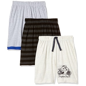 Cloth Theory Boys Regular Fit Cotton Shorts