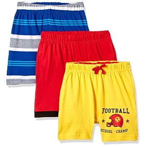 Cloth Theory Boys Regular Fit Cotton Shorts