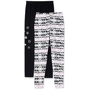 cloth theory girl39s printed regular fit leggings pack of 2
