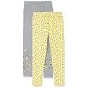 cloth theory Girl's Printed Regular Fit Leggings (Pack of 2)