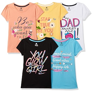 Clotth Theory Girls Super Combed Cotton Regular