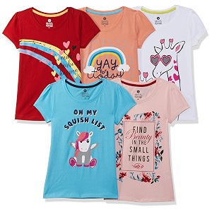 Clotth Theory Girls Super Combed Cotton Regular