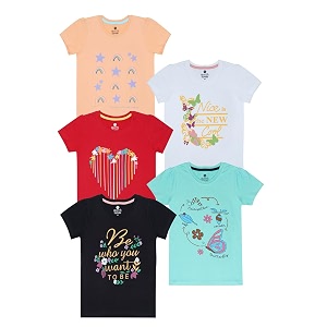 Cloth Theory Girls Regular Fit T-Shirt