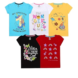 Clotth Theory Girls Super Combed Cotton Regular