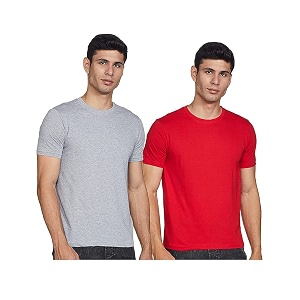Cloth Theory Mens Checkered Regular Fit T-Shirt