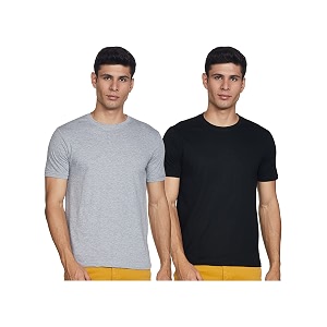 Cloth Theory Mens Checkered Regular Fit T-Shirt