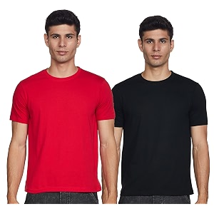 Cloth Theory Mens Checkered Regular Fit T-Shirt
