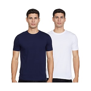 Cloth Theory Mens Checkered Regular Fit T-Shirt