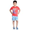 Clothe Funn Boys Coordinate Set Tshirt Shorts