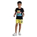 Clothe Funn Boys Coordinate Set Tshirt Shorts