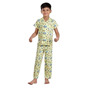 clothe funn boys cotton nightsuit set