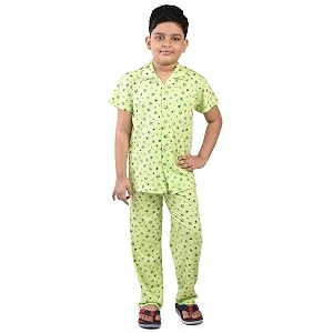 clothe funn boys cotton nightsuit set