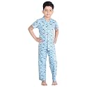 Clothe Funn Boys Cotton Nightsuit Set