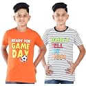Clothe Funn Boys T-Shirts Round Neck Pack
