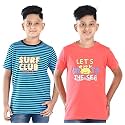 Clothe Funn Boys T-Shirts Round Neck Pack