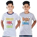 Clothe Funn Boys T-Shirts Round Neck Pack