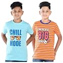 Clothe Funn Boys T-Shirts Round Neck Pack