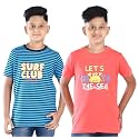 Clothe Funn Boys T-Shirts Round Neck Pack