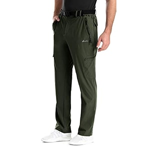 clothin Mens Workout Athletic Pants Elastic-Waist Drawstring