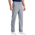 clothin Mens Workout Athletic Pants Elastic-Waist Drawstring