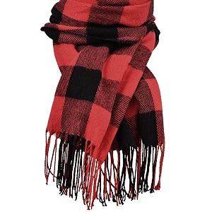 clothirily womens winter scarf fashion cashmere feel plaid scarfs for women pashmina shawls and wraps long blanket scarf