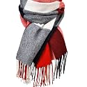 Clothirily Womens Winter Scarf, Fashion Cashmere Feel Plaid Scarfs for Women, Pashmina Shawls and Wraps, Long Blanket Scarf