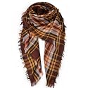 Clothirily Womens Winter Scarf, Fashion Cashmere Feel Plaid Scarfs for Women, Pashmina Shawls and Wraps, Long Blanket Scarf
